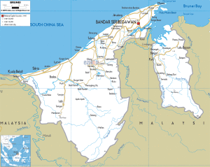 Brunei-road-map