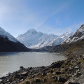 El Mount Cook (amb sol!)