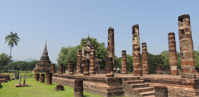 Les ruïnes de Sukhothai