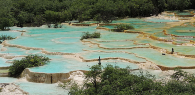 Les piscines naturals de Huanglong